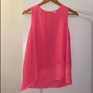 Hot pink blouse
